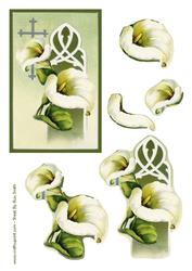Calla Lilies Easy to Cut Decoupage
