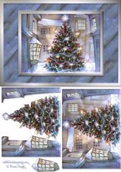Christmas Tree Card Front