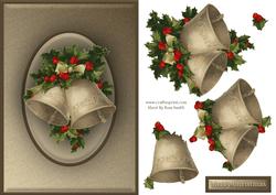 Holly & Bells Quick Card