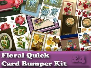 Floral Quick Card Bumper Kit