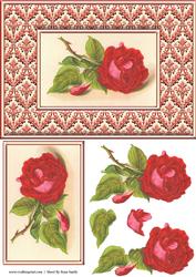 Red Rose Quick Card