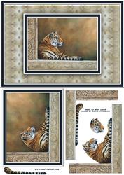 Beautiful Tiger Quick Card