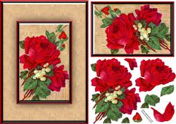 Red Roses Quick Card