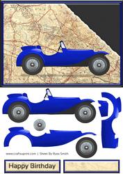 Vintage Car Quick Card