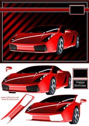 Sports Car Quick Card