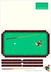 Snooker Quick Card