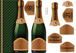 Champagne Quick Card