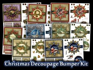 Christmas Decoupage Bumper Kit