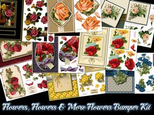 Flowers, Flowers & More Flowers Bumper Kit