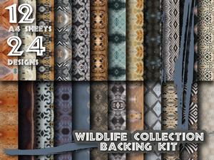 Wildlife Collection Backing Kit