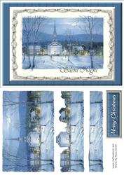 Snow Scene Quick Card