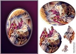 Nativity Scene Quick Card