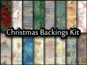 Christmas Backings Kit