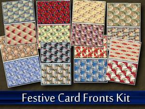Festive Card Fronts Kit