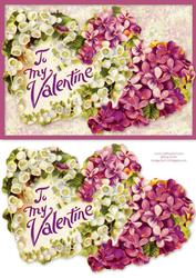 To My Valentine Quick Card