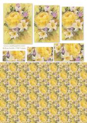 Golden Bouquet Card Kit