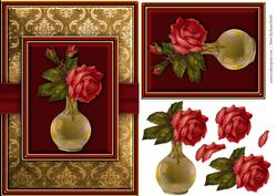 Red Rose Quick Card