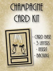 Champagne Card Kit