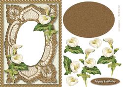 Calla Lily Aperture Card