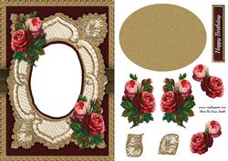 Red Roses Aperture Card