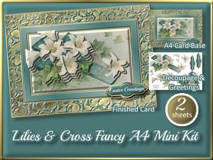 Lilies & Cross Fancy A4 Mini Kit