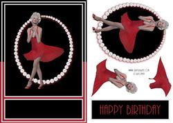 Marilyn Card Front