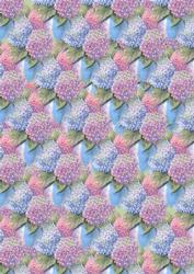 Hydrangeas in Vase Backing