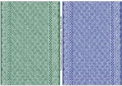 Blue, Green & White Card Fronts