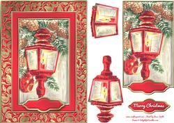Festive Lantern Fancy Quick Card