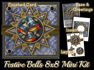 Festive Bells 8x8 Mini Kit