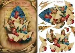 Choir Singers Quick Card