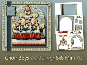 Choir Boys Ink Saving 8x8 Mini Kit