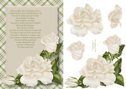 Wedding Roses Card Front