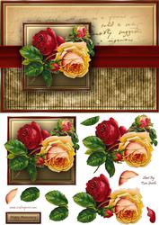 Romantic Roses Quick Card