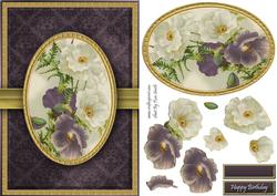 Royal Flowers Quick Card