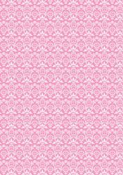 Lady in Black with Pink Rose Backing 1