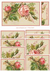 Pink Flowers Side Stacker