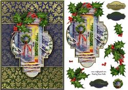 Snowy Door Quick Card