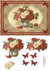 Vase of Flowers Card Front