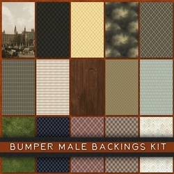 Bumper Male Backings Kit