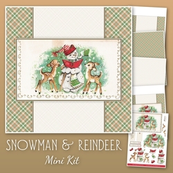 Snowman and Reindeer Mini Kit