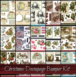 Christmas Decoupage Bumper Kit