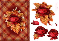 Antique Rose Card Front