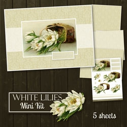 White Lilies Mini Kit
