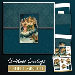 Religious Christmas Greetings Mini Kit