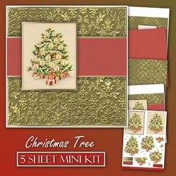 Vintage Christmas Tree Mini Kit