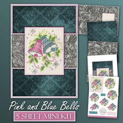 Pink and Blue Bells Mini Kit