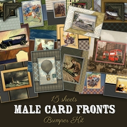 Male Card Fronts Bumper Kit