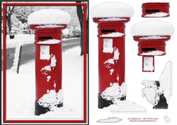 Postbox & Snow Card Front