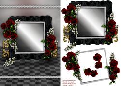 Rose Frame Card Front